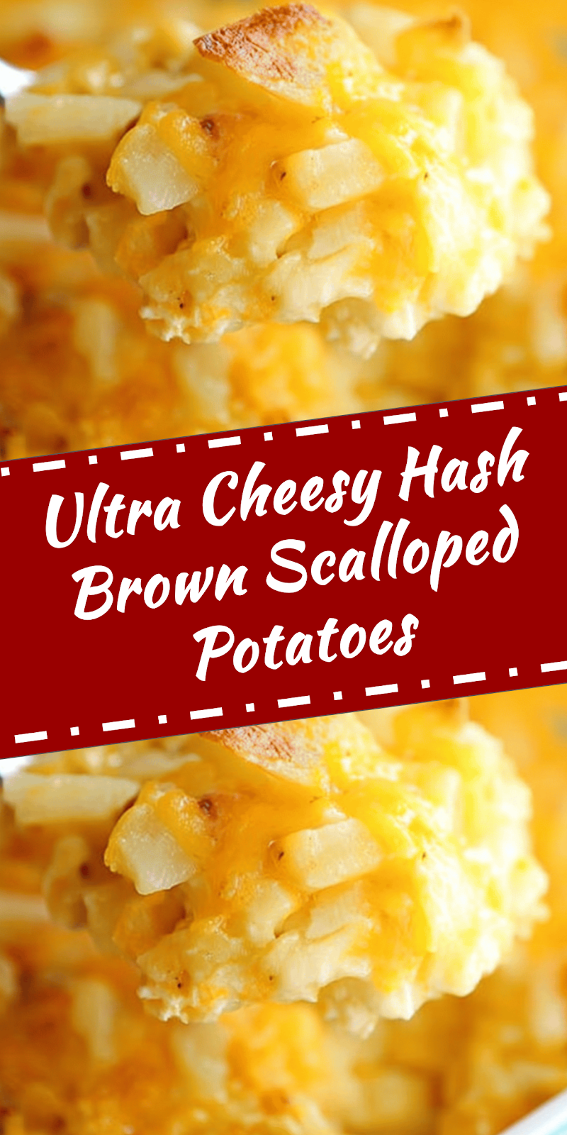 Easy Cheesy Hash Brown Scalloped Potatoes