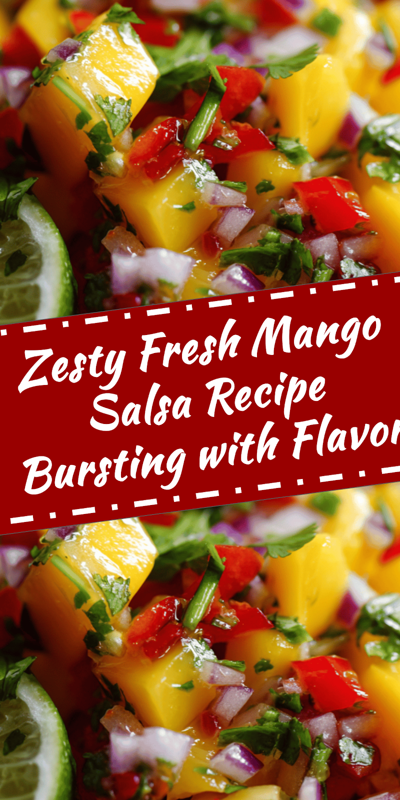 Fresh Mango Salsa Recipe Bursting with Flavor