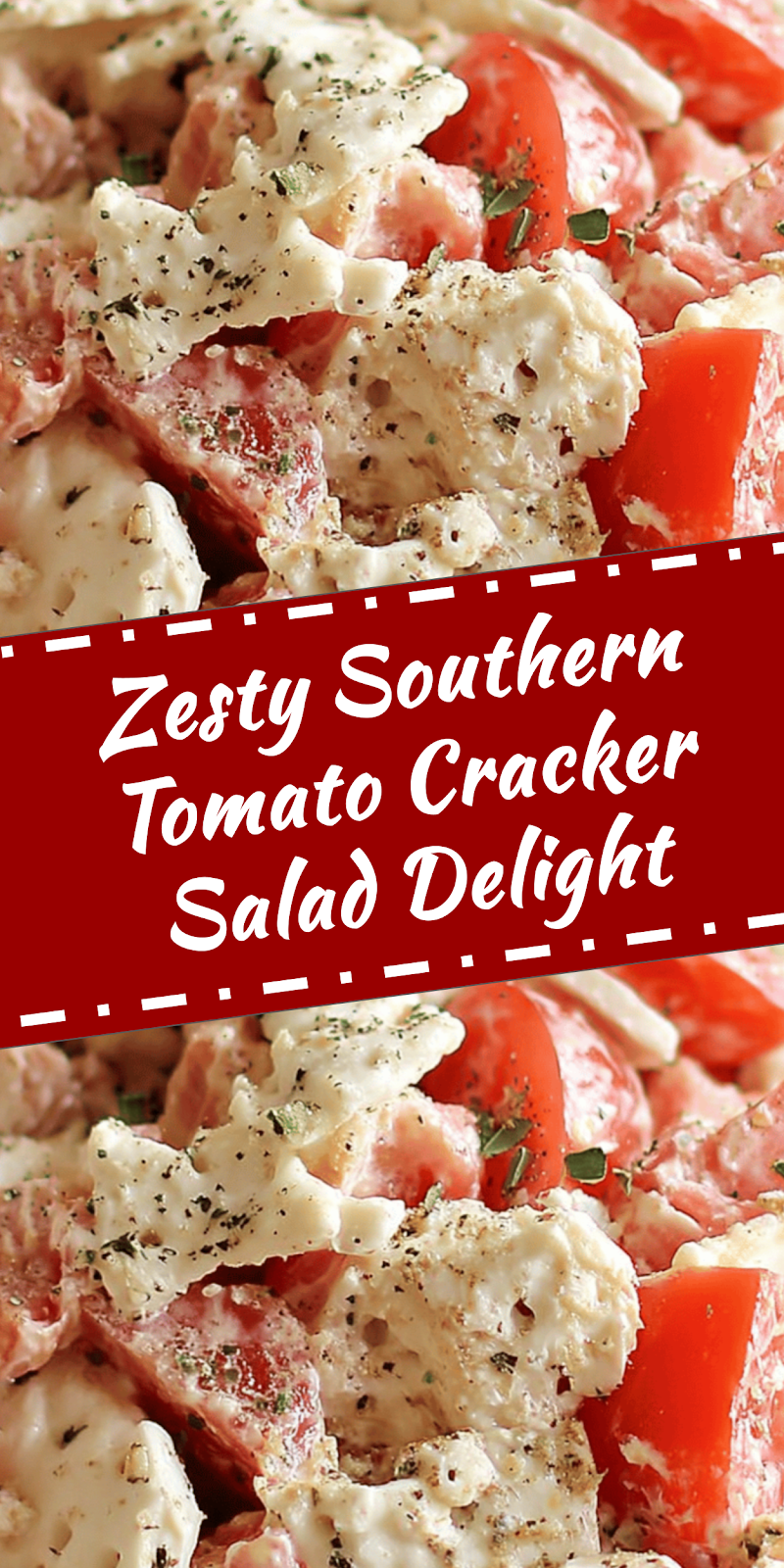 Southern Tomato Cracker Salad Delight